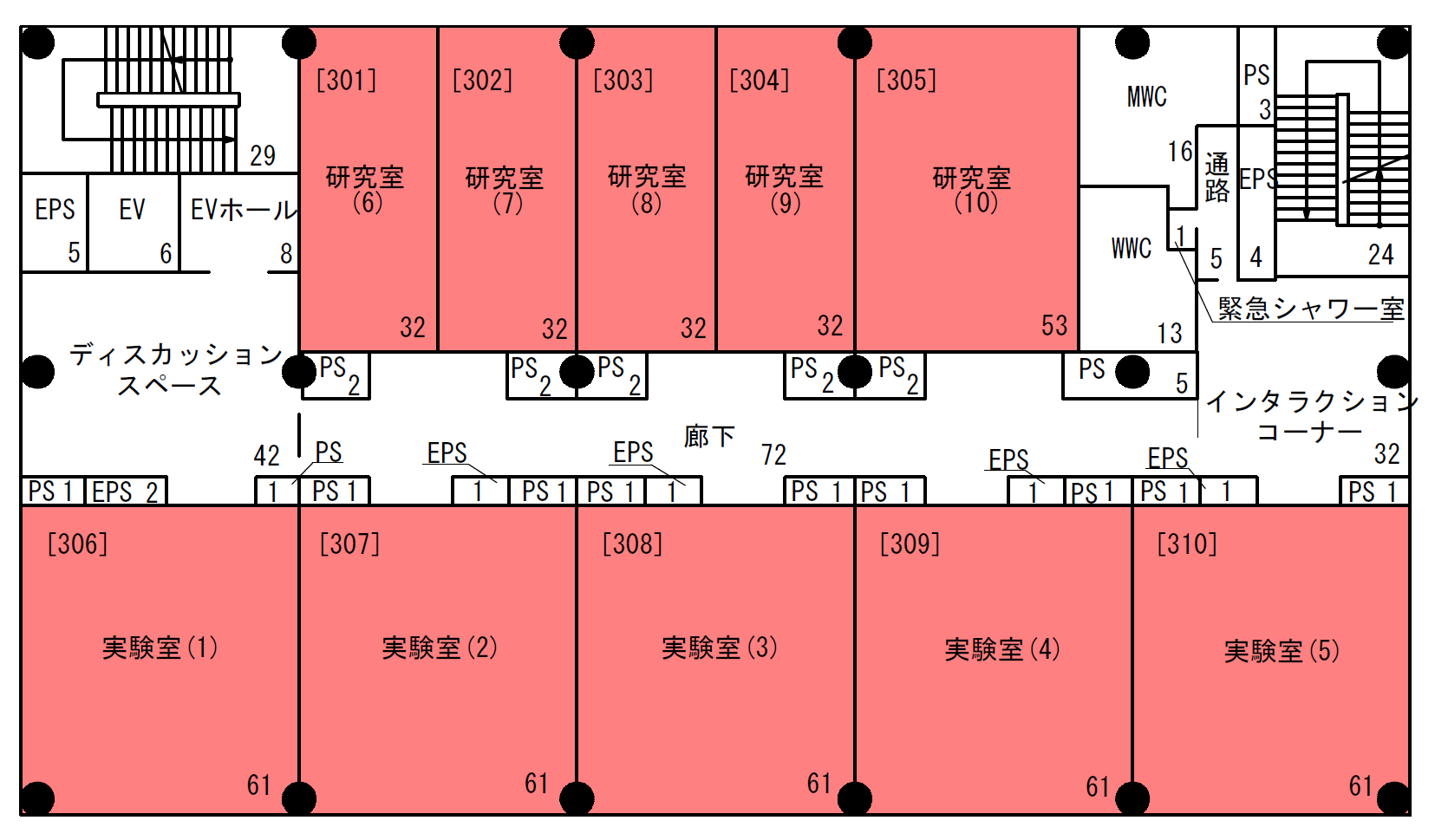 3階平面図