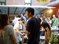 Picture showing the participants enjoying the atmosphere