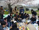Variety of food brought by the participants