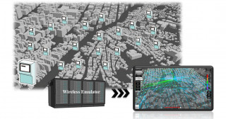 都市空間に設置されたIoT用無線システムを仮想空間で評価するデジタルツイン・ワイヤレスエミュレータを開発